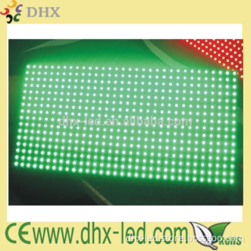 P10 green color led screen module